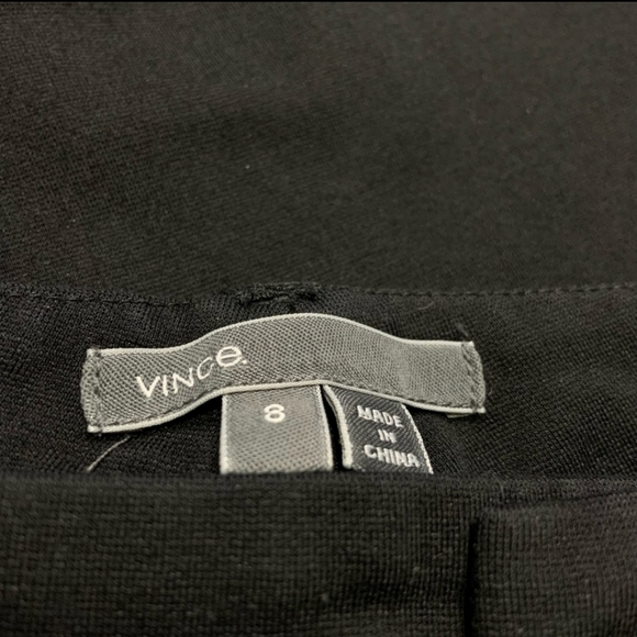 Vince Ponte leather trim trousers - Picture 4 of 5